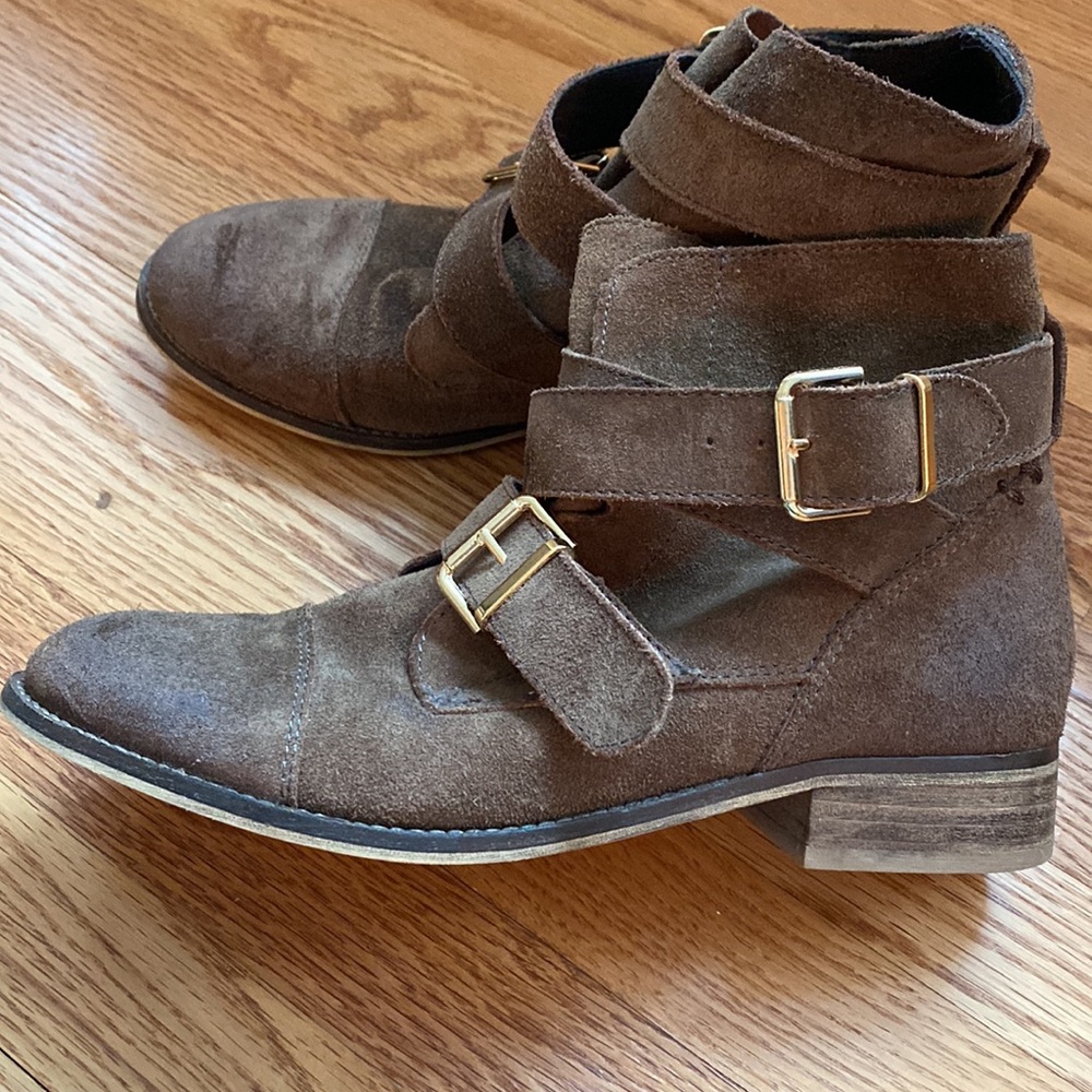 Aldo suede leather boots